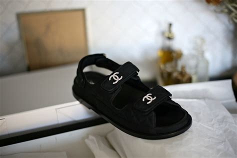 chanel grandad sandals